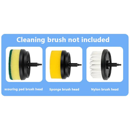 Electric Cleaning Brush 3 Brush Heads Cleaner Multifunctional